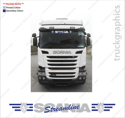 Scania streamline decalcomania - scania,