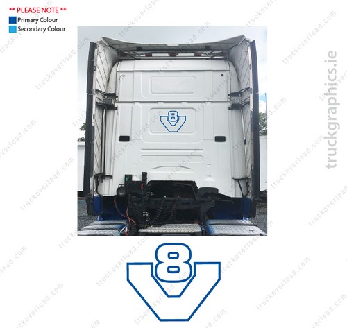 Adesivo contorno scania - contorno,