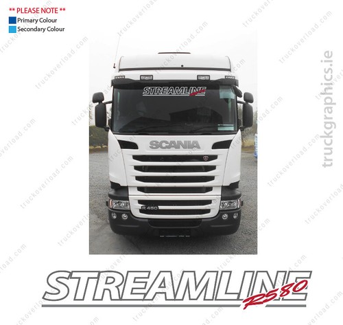 Scania streamline decalcomania - streamline,