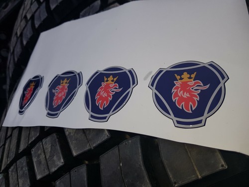 Adesivi tappo ruota gel scania - gel,