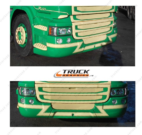 Scania serie decalcomania - serie,