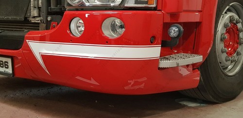 Scania serie frecce paraurti - scania,