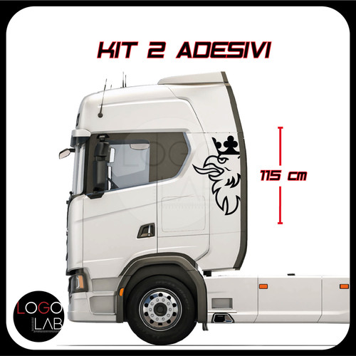 Kit adesivi grifone - kit, scania