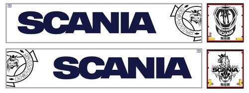 Grafica adesiva scania con - scania,