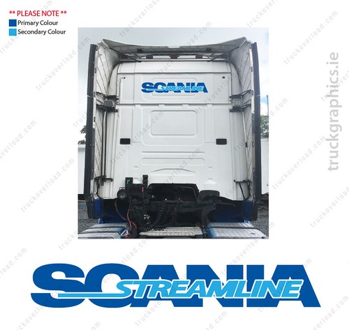 Adesivo scania streamline - adesivo,