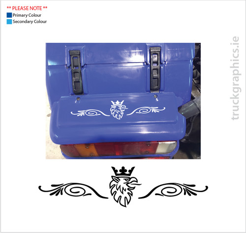 Scania decalcomania copri luce - copri,